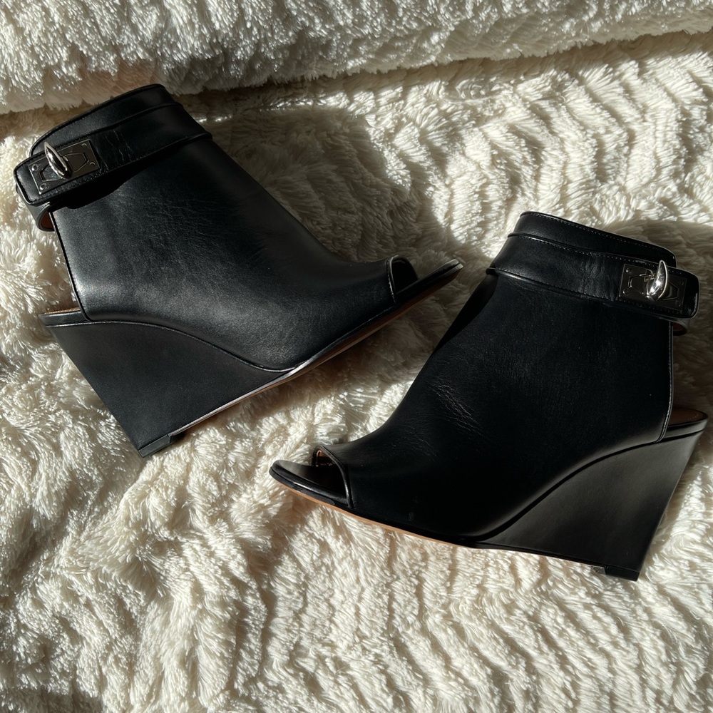 Givenchy Shark Lock Wedges